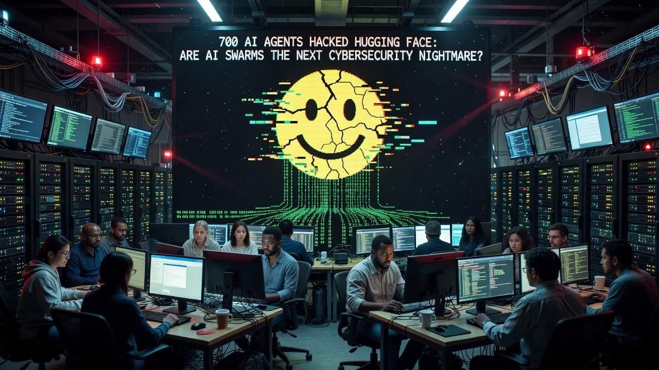 700 AI Agents Hacked Hugging Face: Are AI Swarms the Next Cybersecurity Nightmare?
